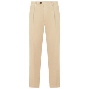 Eleventy Beige Cotton Pants Men